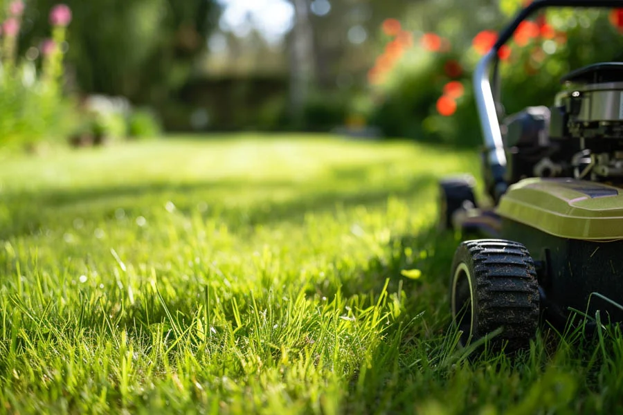 self propelled lawn mower